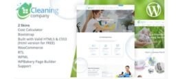 Cleaning Services WordPress Theme + RTL 2.2