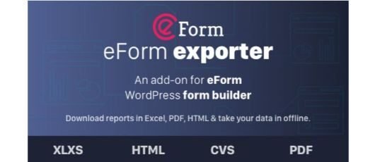 Exporter for eForm 1.7.0 – Reports & Submissions