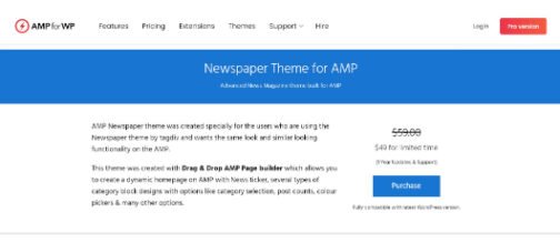 Newspaper Theme for AMP 2.0.35