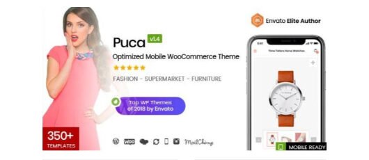 Puca 2.4.1 – Optimized Mobile WooCommerce Theme